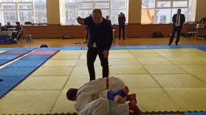 Поединок по джиу-джитсу в разделе не чаза