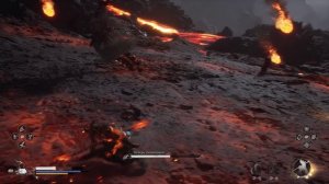 Black Myth Wukong бой Матерь пламеньков