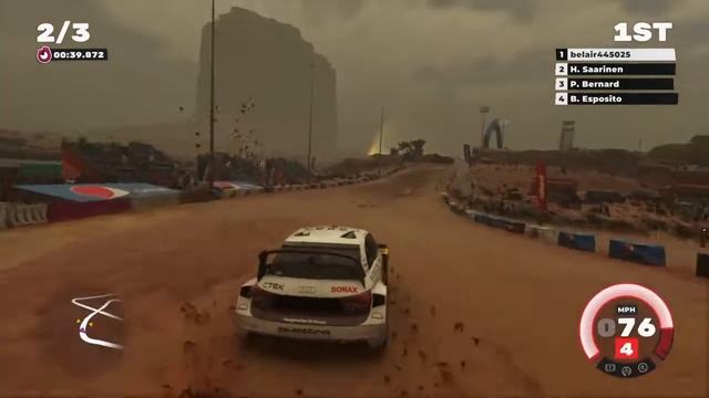 Dirt 5-Rally Cross (2019 Audi S1 EKS RX Quattro Coupe Supercar Red Bull Edition) смотреть онлайн