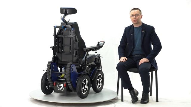 Вездеход-ступенькоход Caterwil GTS 4WD 2024 года - Полный обзор инвалидной коляски