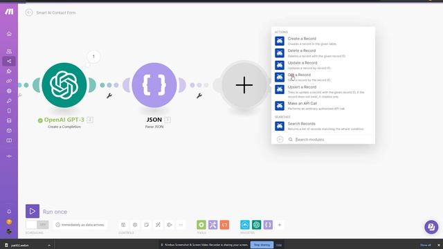 OpenAI GPT3 x CF7 x Make x NocoDB: Low Code Smart Contact Form