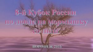 Кубок России по ловле на мормышку со льда Воронеж 2016