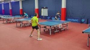 жесть! ФИНАЛ Свечников А. (690, Омск) - Сергеев К. (837, СПб) OPEN-32 настольный теннис 26.02 СПб