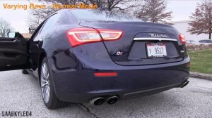 Exhaustest - Maserati Ghibli 2015 stock sound