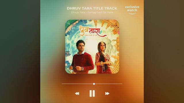 Dhruv Tara Theme Song | Druv Tara - Samay Sadi Se Pare | Feat. Riya Sharma, Ishaan Dhavan