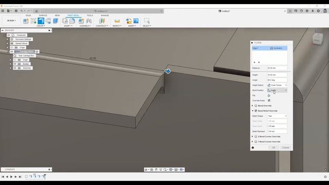 Fusion 360 - Sheet Metal Beginner Starts смотреть онлайн