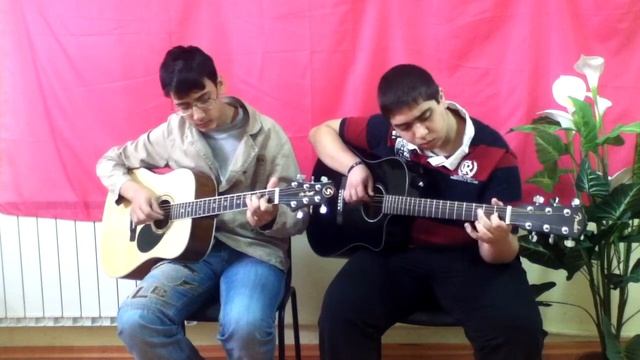 WOW Cool "River / Река" HD TheGuitarGuys смотреть онлайн