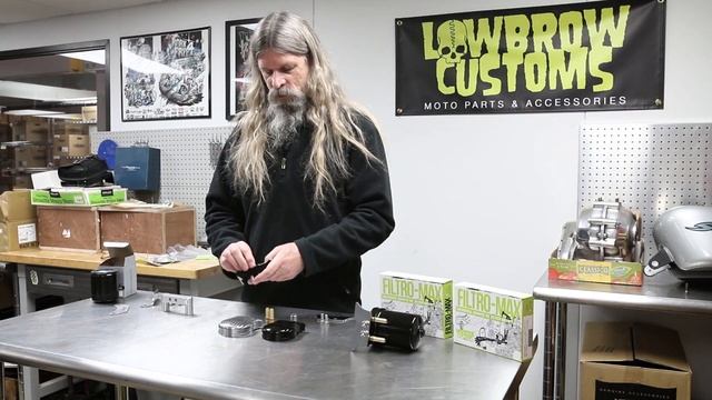 Lowbrow Customs - Filtro Max Remote Oil Filter Mount & Mounting Options for Motorcycles Overview