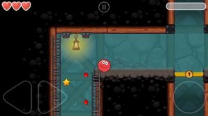 КРАСНЫЙ ШАР #13. Плачет Босс и Кричит. Мультик ИГРА Red Ball на Marianna PLAY