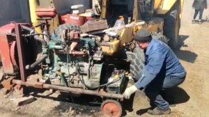 Тестовый запуск двигателем д5д. Volvo d5d.