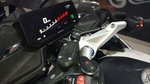 BMW R1250RT Пример установки защитных дуг, двойного видеорегистратора, бронирование пленкой.