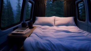 [2 ЧАСА] Расслабляющие звуки | Успокаивающие звуки дождя ночью для релаксации и глубокого сна