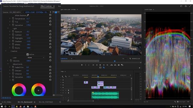 Color Grading Drone Mavic, NGGAK PERLU LUT - 4K смотреть онлайн