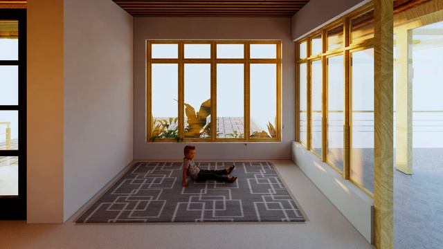 Designing a 6.74 sqm Living Area for Beach Villa | Sketchup 2021 + Enscape 3.5