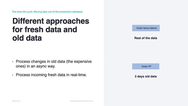 Realtime Analytics for Ecommerce at Scale - part 4. Moving data out of the production database. смотреть онлайн