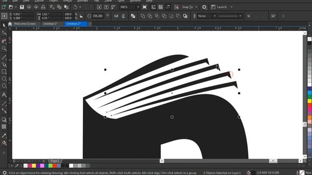 MAKE YOUR OWN CREATIVE LOGO IN CORELDRAW | FOR EXPERTS & BIGGINERS | DOCTOR DESIGN