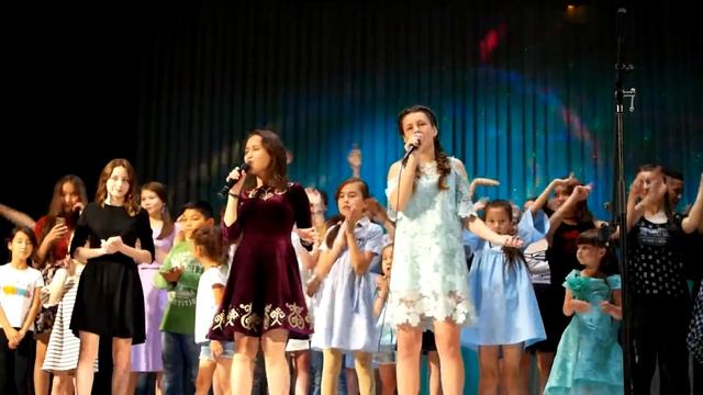 Оксана Жигалина и Тастанова Алтынай "Жана гасыр Казахстан" смотреть онлайн