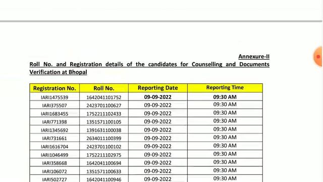 icar iari technician document varification date| icar technician dv date | 2022 dv| waiting list |