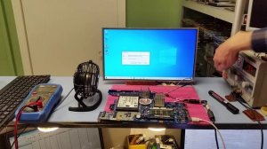 Матплата Lenovo V570 заказ 18941 - контрольный запуск.
