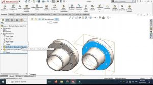 How to design flange coupling in SOLIDWORKS | Exploded View Animation | Solidworks toolbox | CADabl