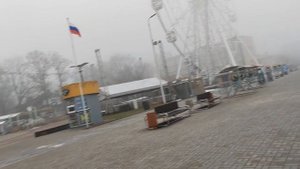Зеленоградск в тумане