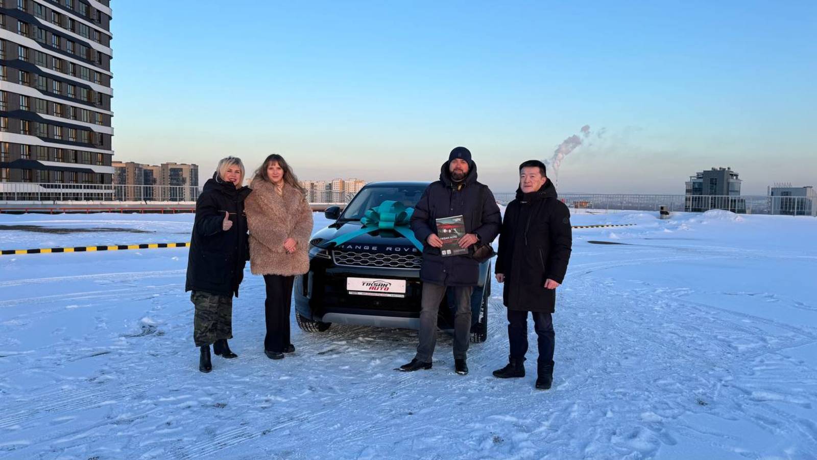 Выдача Range Rover Evoque. Отзыв клиента