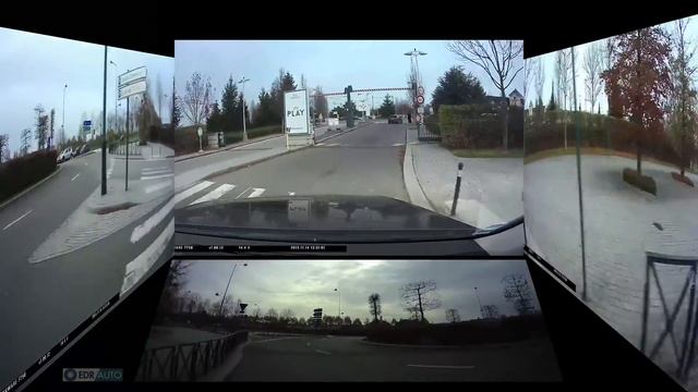 DASHCAM 4K 360° test x2 THINKWARE F750 2CH 1080p смотреть онлайн