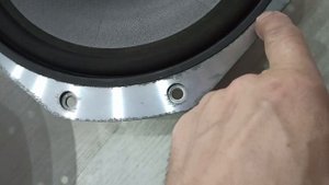 НЧ дины от SANSUI SP-G88,убрал коррозию на корзинах