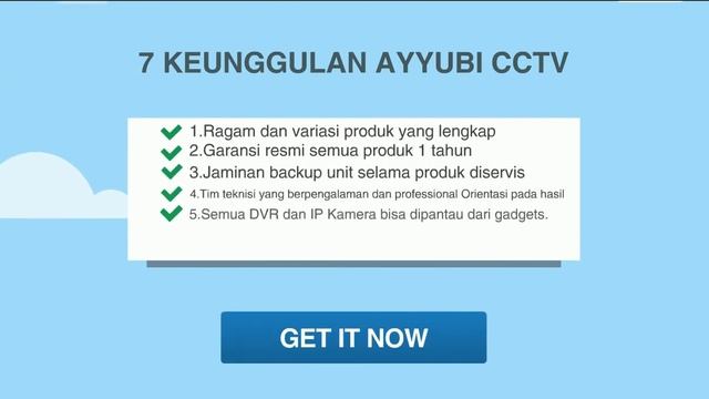 7 keunggulan AYYUBI CCTV | Harga Paket Cctv Murah | CCTV Online Jakarta смотреть онлайн
