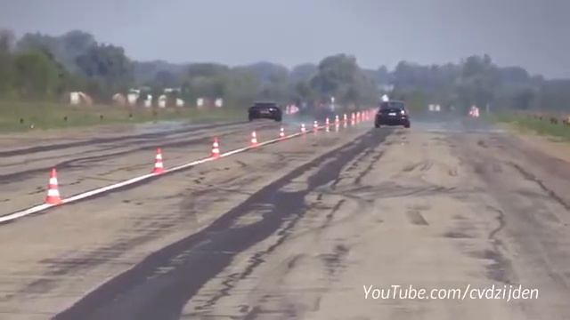 Race Between Buggatti Chiron and Audi a4 1998 смотреть онлайн
