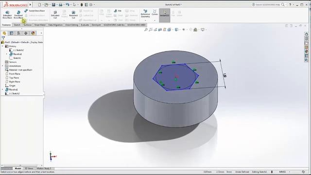 SolidWorks Tutorial For Beginners - Exercise 14 | Solidworks