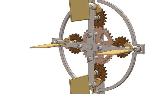 @amkdesign Cam gear mechanism ( Solidworks Motion Analysis ) смотреть онлайн
