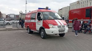 уезд пожарной машины газель