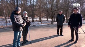 Набережную Волги в Дубне очищают от лишней поросли