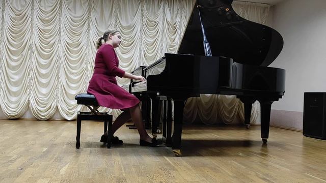 Бондарева Анастасия. А. Лядов. Прелюдия h - moll.