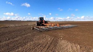 Шлейф-борона TIREX БШ-11 ранневесеннее боронование в половину длины шлейфа