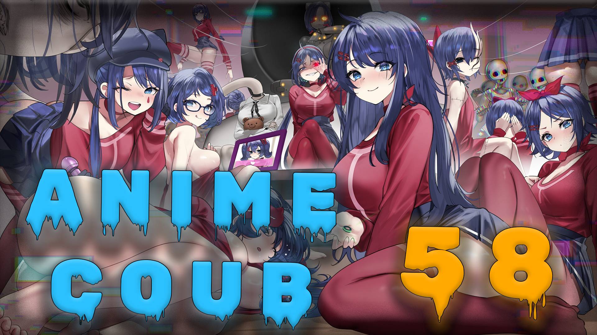 Аниме кообы | Anime COUB | Аниме приколы | AMV | Лучшие и смешные аниме моменты #58 лучшее за 2025