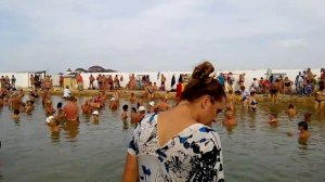 Горячий источник, Геническ, Счастливцево, Арабатская стрелка, - 10 сентября 2017 г.