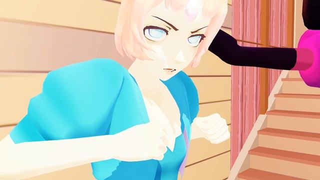 【MMD/Steven Universe】Garnet Amethyst And Pearl -【SHE'S TOUCHING ME!】 смотреть онлайн