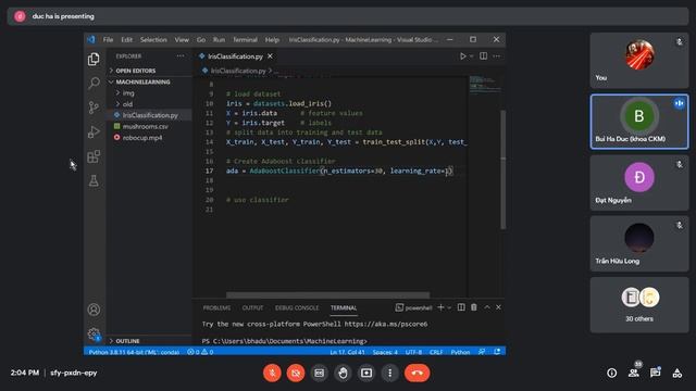 Học về ML- ADABOOST