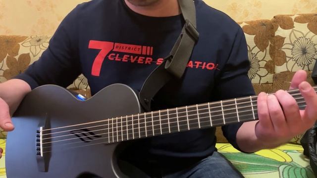 Enya Nova Go . Трансакустическая гитара . Тесть обзор из коробки. смотреть онлайн