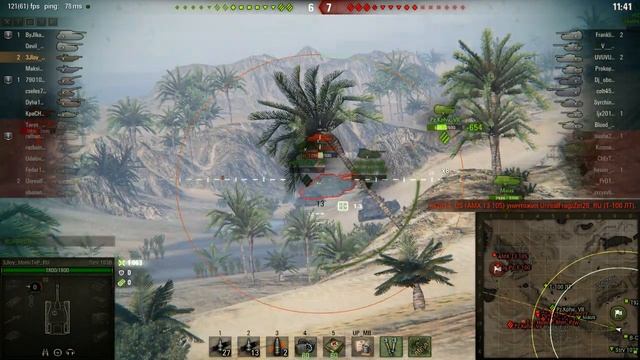 World of Tanks Strv_103B 6k Damage, 6 Kills (Test Server) смотреть онлайн