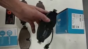 Колодки тормозные дисковые, комплект Zekkert BS-1047