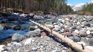 Приэльбрусье река Баксан