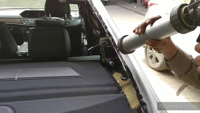Mercedes rear glass replacement смотреть онлайн