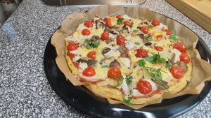 Пицца без муки