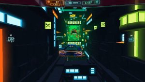 Neon Flytron Cyberpunk Racer Gameplay