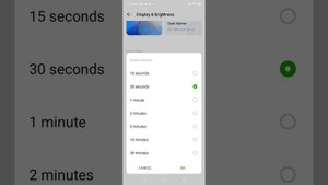 How to change lock screen time in Infinix Smart 7,How to change sleep time in Infinix Smart 7,