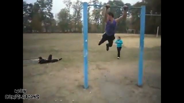 Турникмены падения   Workout fail compilation  Жесть! смотреть онлайн
