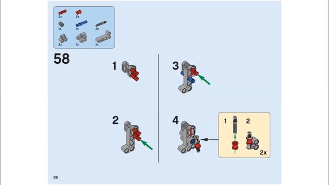 LEGO 42048 Track Car Instructions LEGO TECHNIC 2016 смотреть онлайн